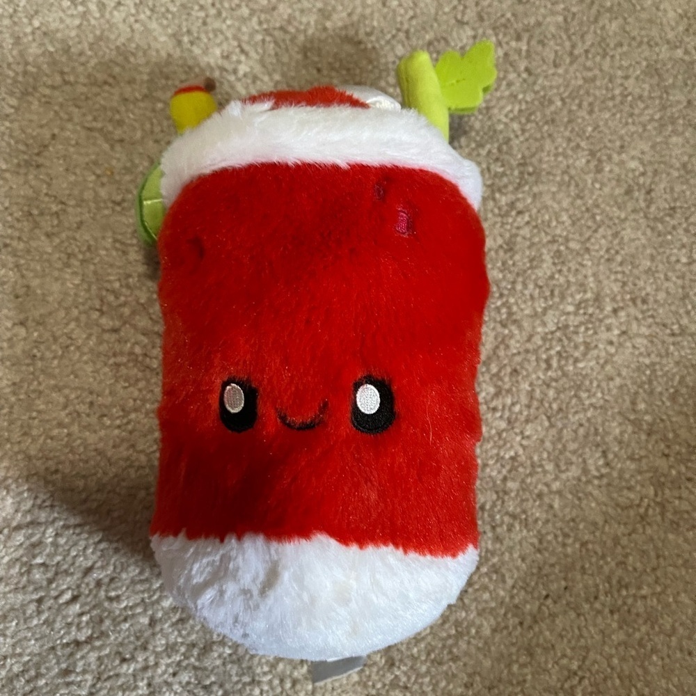Squishable Boozy Buds Bloody Mary  Shot-Sized New 7 inch